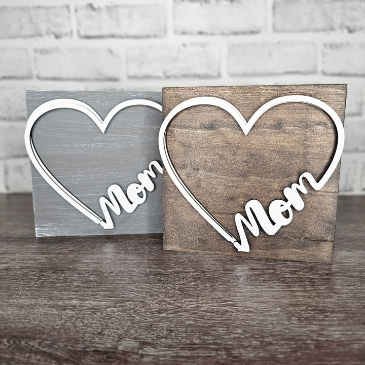 Wood Heart Picture Holder - ILYB Designs