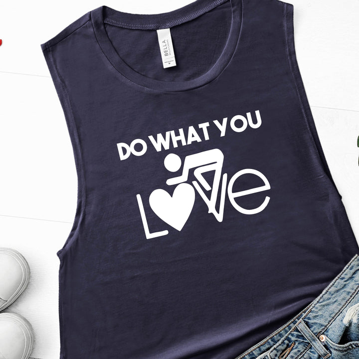 Do What You Love Cycling Workout Tank | Women's Motivational Workout Tanks - ILYB Designs