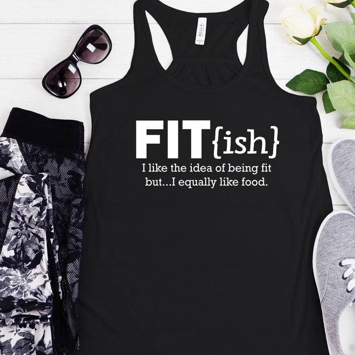 Fitish Workout Tank | Funny Workout Tank - ILYB Designs