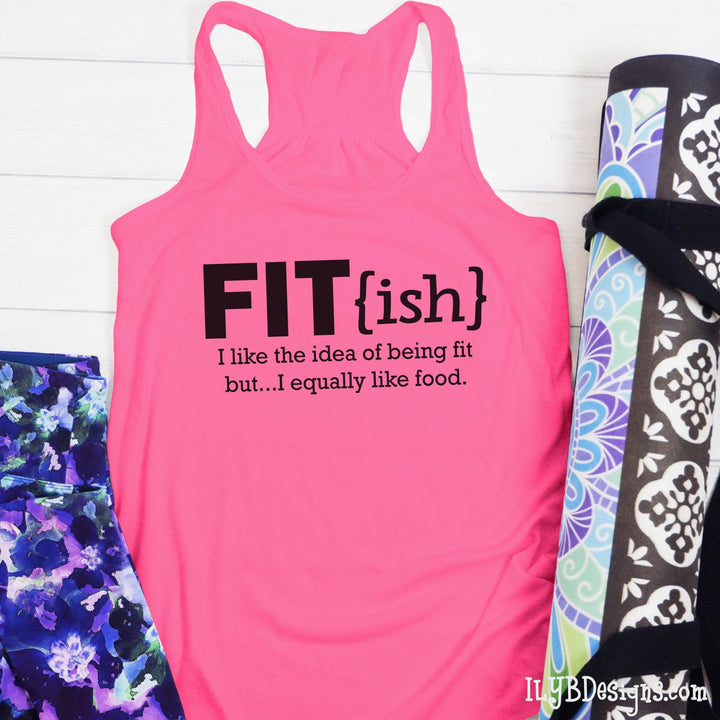 Fitish Workout Tank | Funny Workout Tank - ILYB Designs