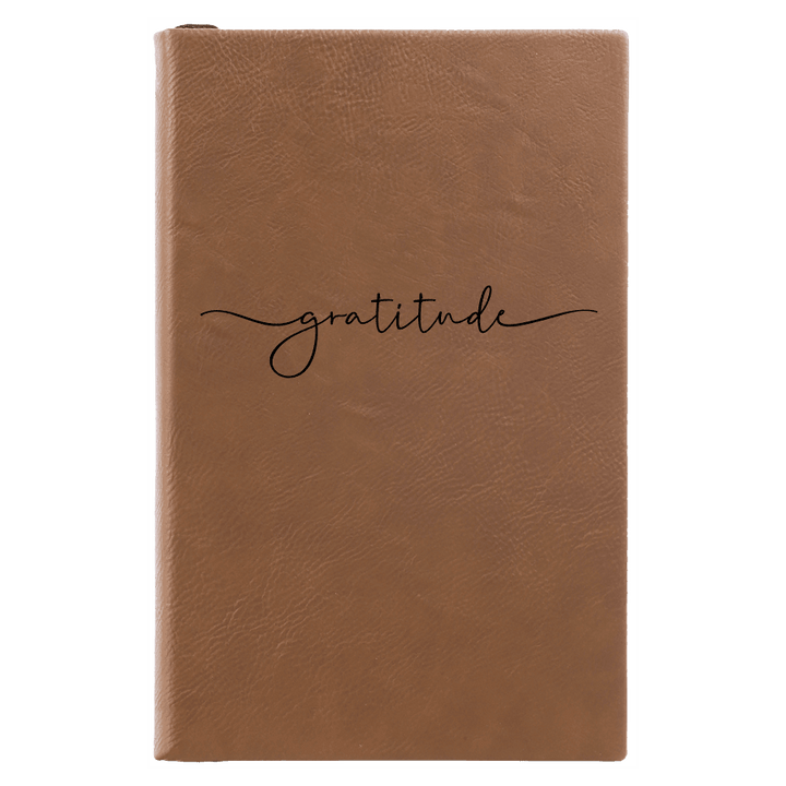 Gratitude Journal | Leatherette Journal - ILYB Designs