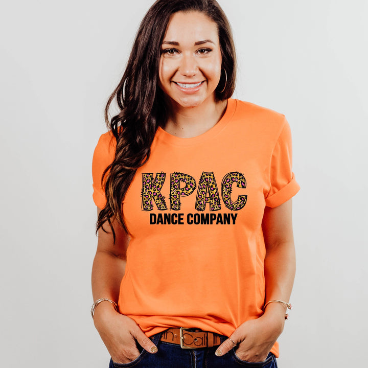 2024 SPIRIT DAY: KPAC Cheetah Print Logo in KPAC Colors | KPAC youth & adult t-shirts - ILYB Designs