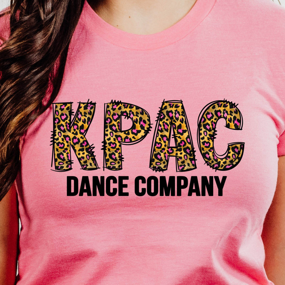 2024 SPIRIT DAY: KPAC Cheetah Print Logo in KPAC Colors | KPAC youth & adult t-shirts - ILYB Designs