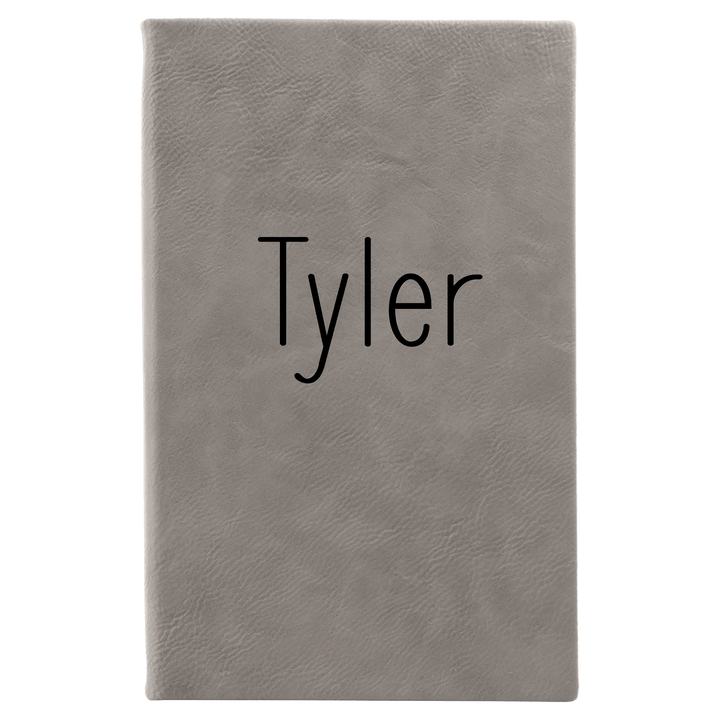 Personalized Name Journal | Leatherette Journal - ILYB Designs