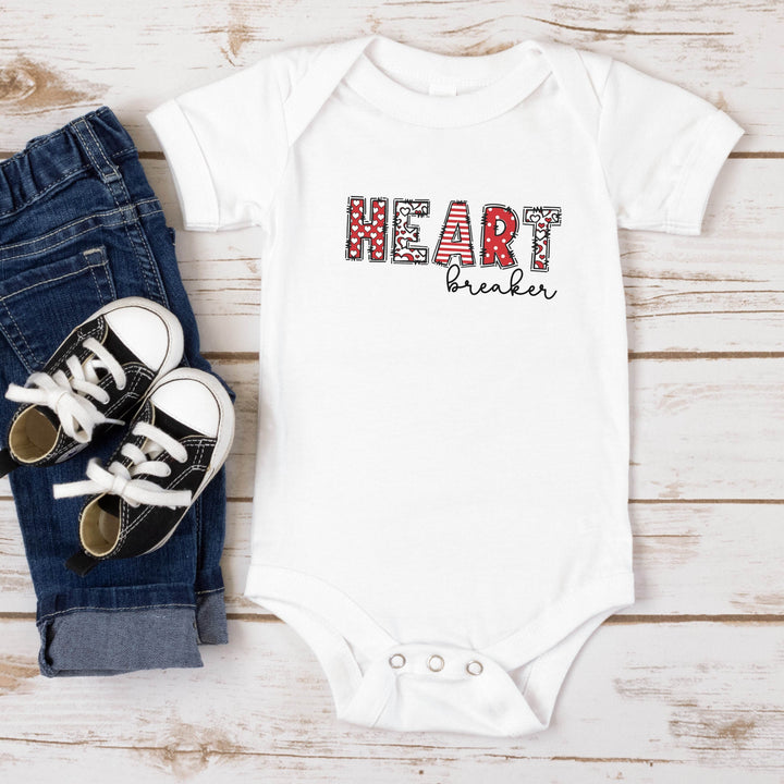 Heart Breaker Valentine's Day Infant Bodysuit - ILYB Designs