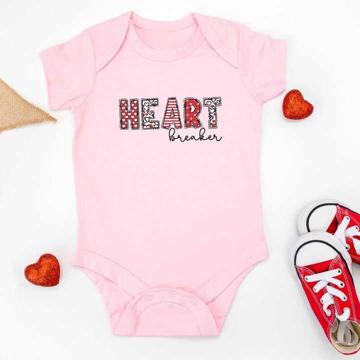 Heart Breaker Valentine's Day Infant Bodysuit - ILYB Designs