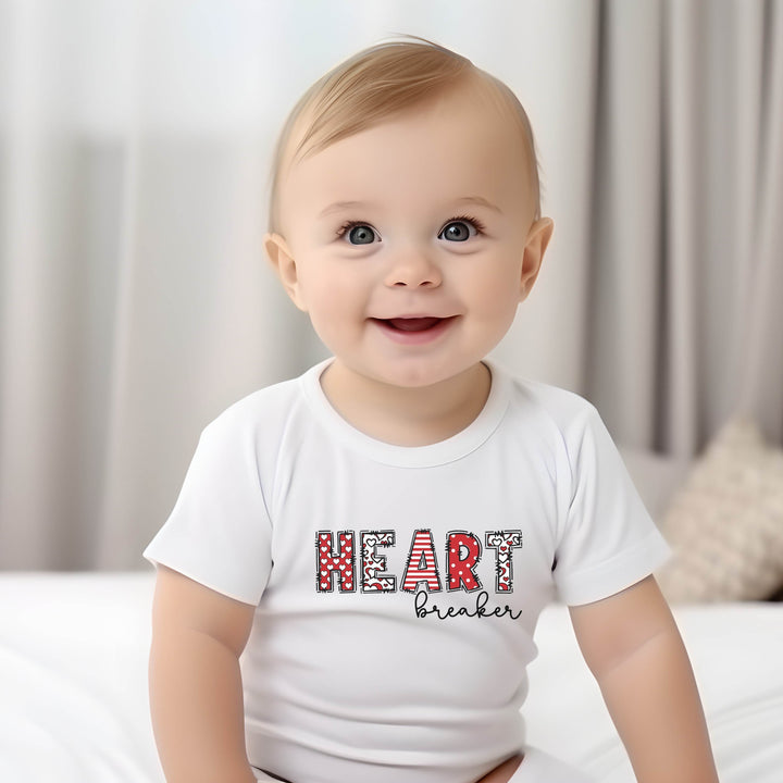 Heart Breaker Valentine's Day Infant Bodysuit - ILYB Designs