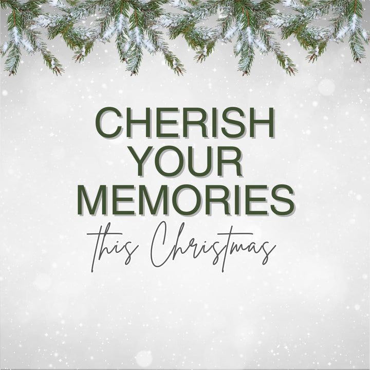 video: Cherish your memories this Christmas with personalized Christmas ornaments from ILYB Designs. Ships fast. Free gift box included. 3 inches by 3 inches. 100% ceramic. Sublimation printed. One-sided printed. Glazed finish. Gold hanging cord. 50% off limited time sale. Thank you for supporting my small business. ILYB Designs logo.