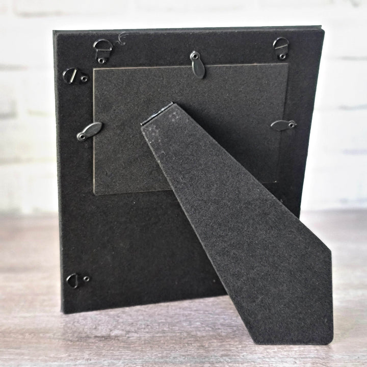 Personalized We Call it Family | Black & Silver Leatherette Picture Frame - ILYB Designs