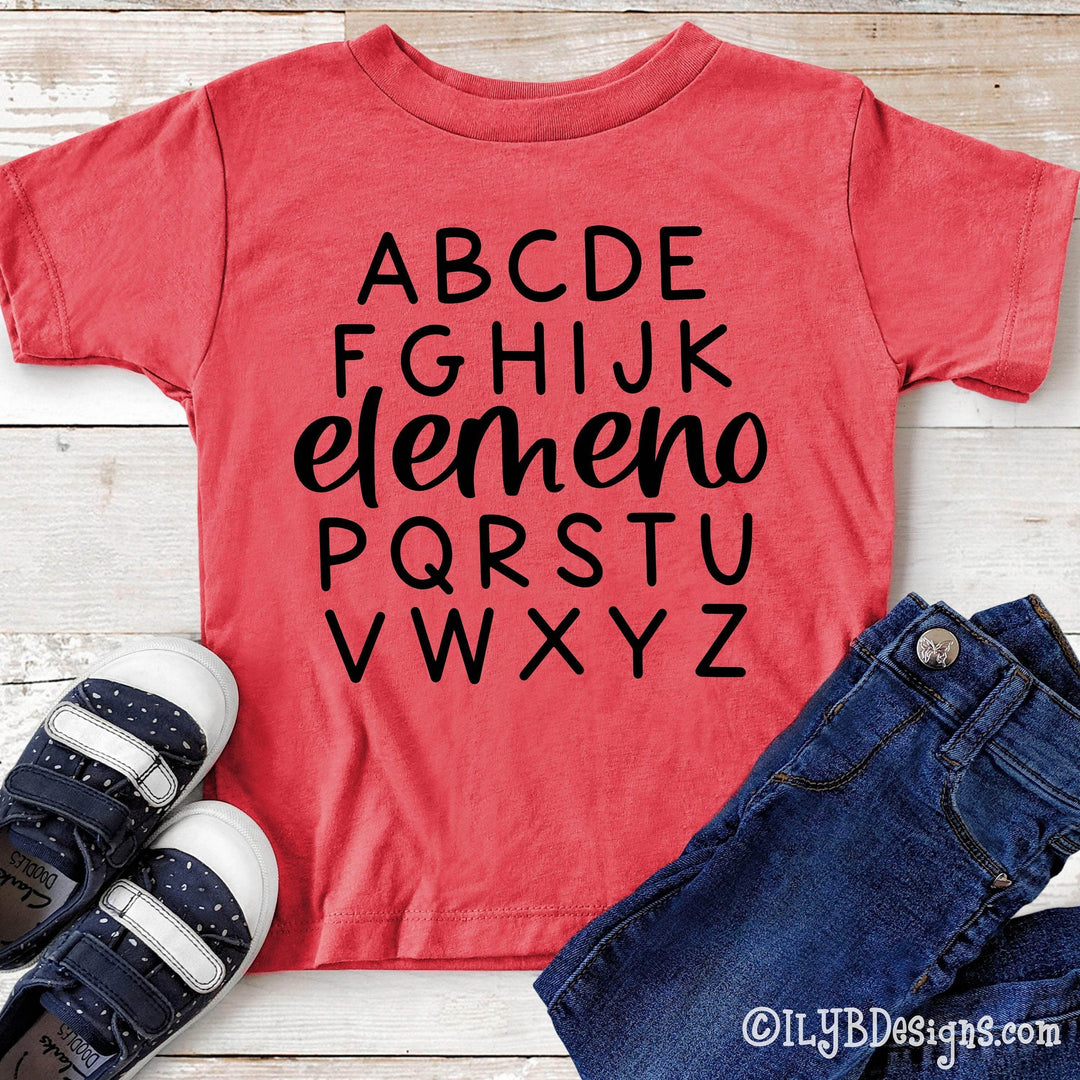 ABC Elemeno P Funny School Shirt | Back to School Shirt - ILYB Designs