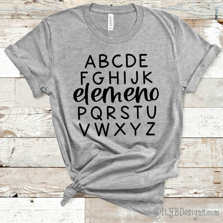 ABC Elemeno P Funny Teacher Shirt | Back to School Teacher Shirts - ILYB Designs