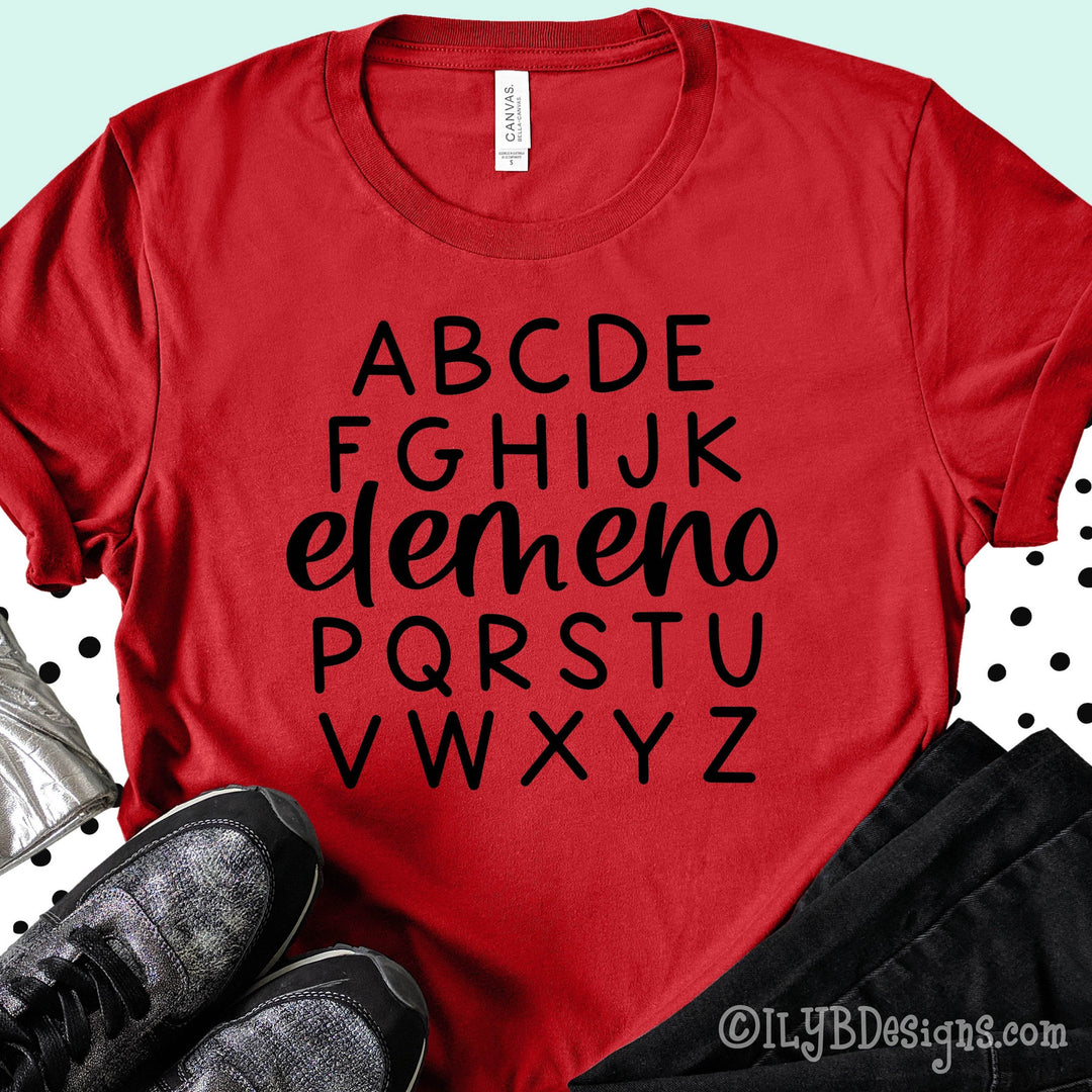 ABC Elemeno P Funny Teacher Shirt | Back to School Teacher Shirts - ILYB Designs