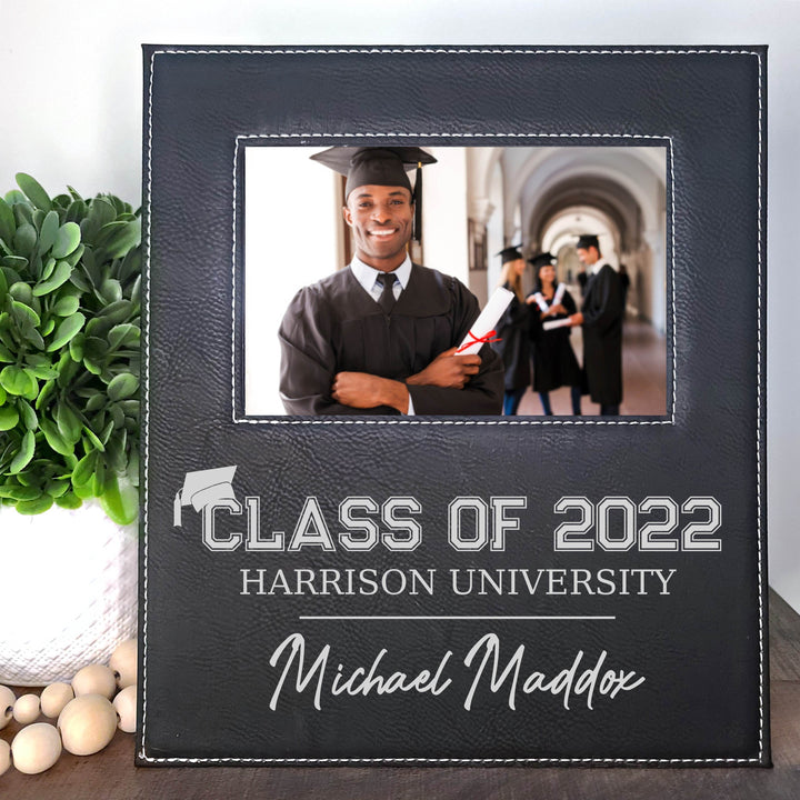 Graduation Picture Frame Engraved (#4) | Personalized Graduation Gift - ILYB Designs