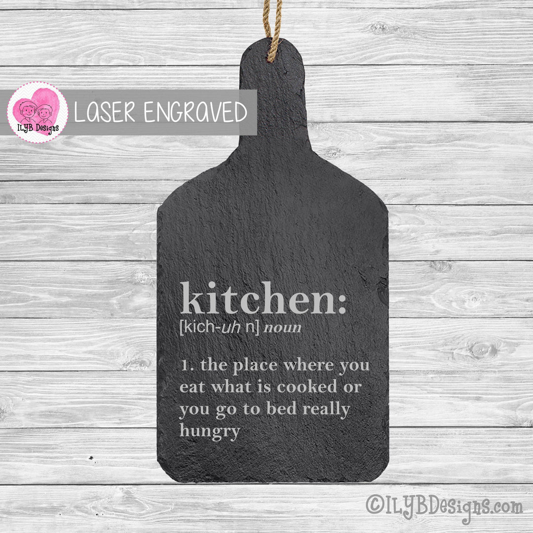 Kitchen Definition | Slate Handle Cheese Board - ILYB Designs