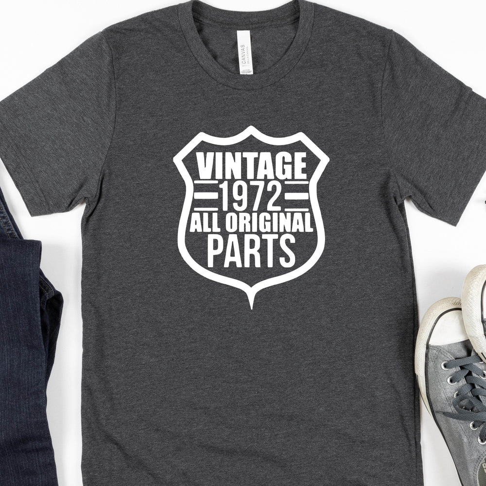 Vintage Route 66 Sign (ANY YEAR) Birthday Shirt | Men's Funny Birthday Tee - ILYB Designs
