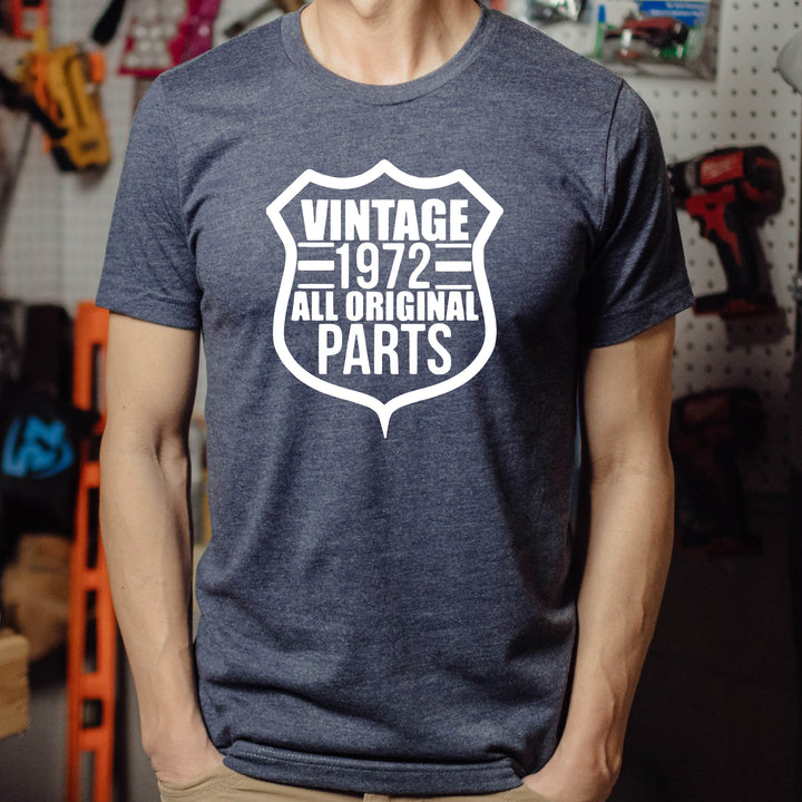 Vintage Route 66 Sign (ANY YEAR) Birthday Shirt | Men's Funny Birthday Tee - ILYB Designs