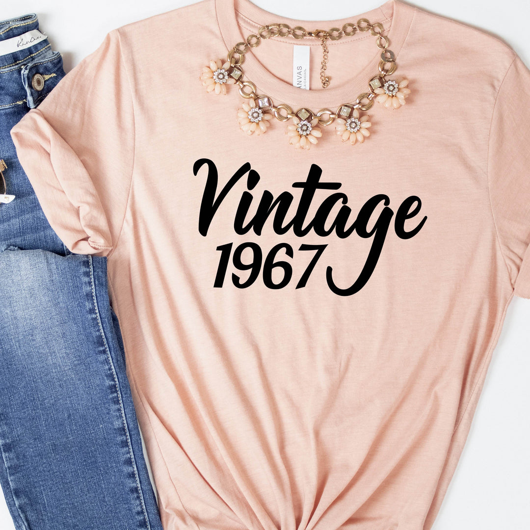 Vintage (ANY YEAR) | Personalized Birthday Shirt | Funny Birthday Shirts - ILYB Designs