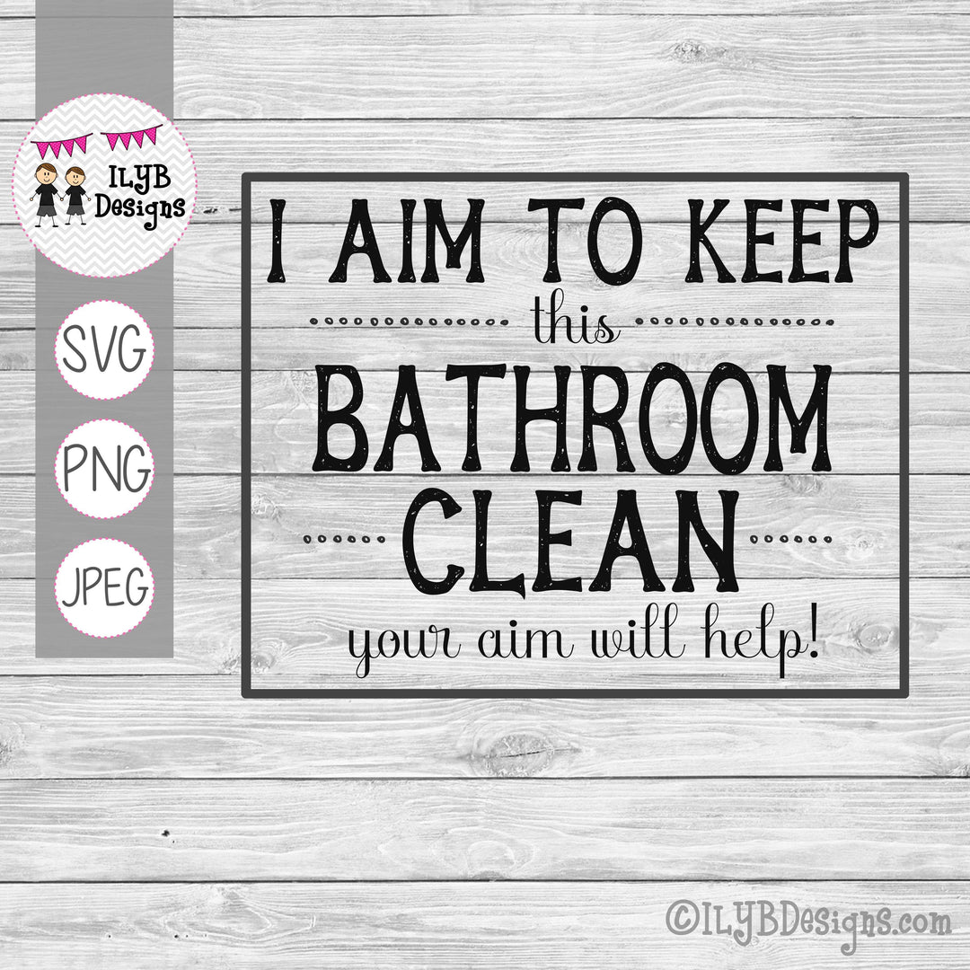 Your Aim Will Help SVG, PNG, JPEG Cutting Files - ILYB Designs