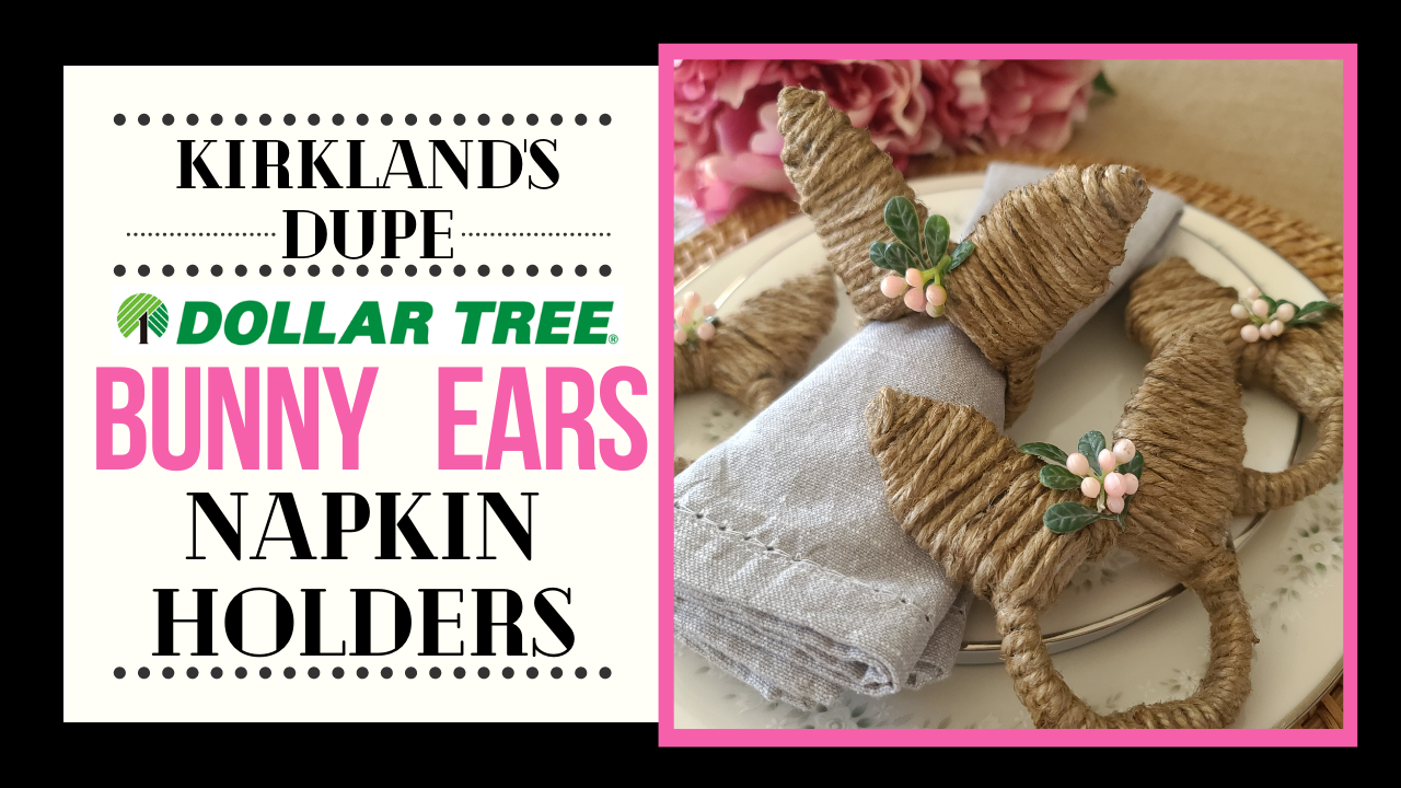 See how it's made: Bunny Ear Napkin Holders - ILYB Designs