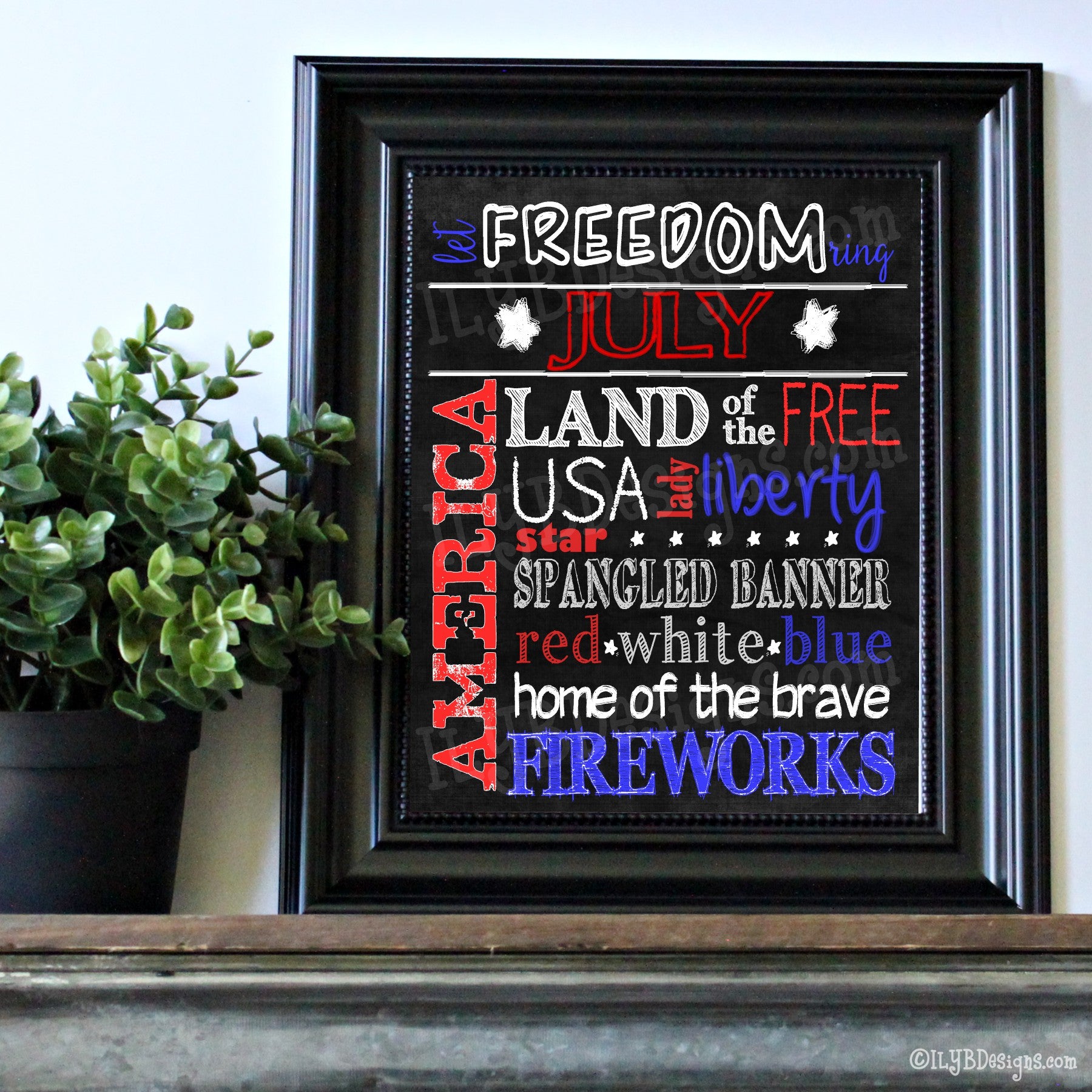 Fun & Simple Monthly Holiday Decor Idea - ILYB Designs