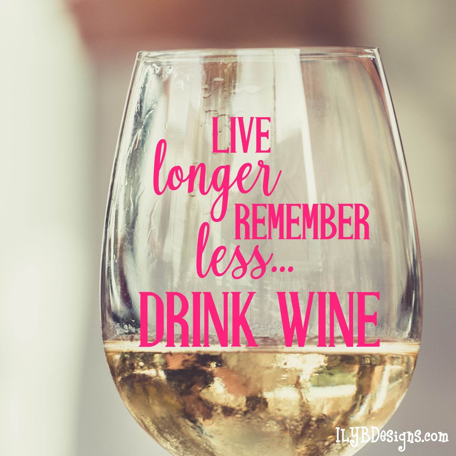 Funny Wine Glasses - ILYB Designs