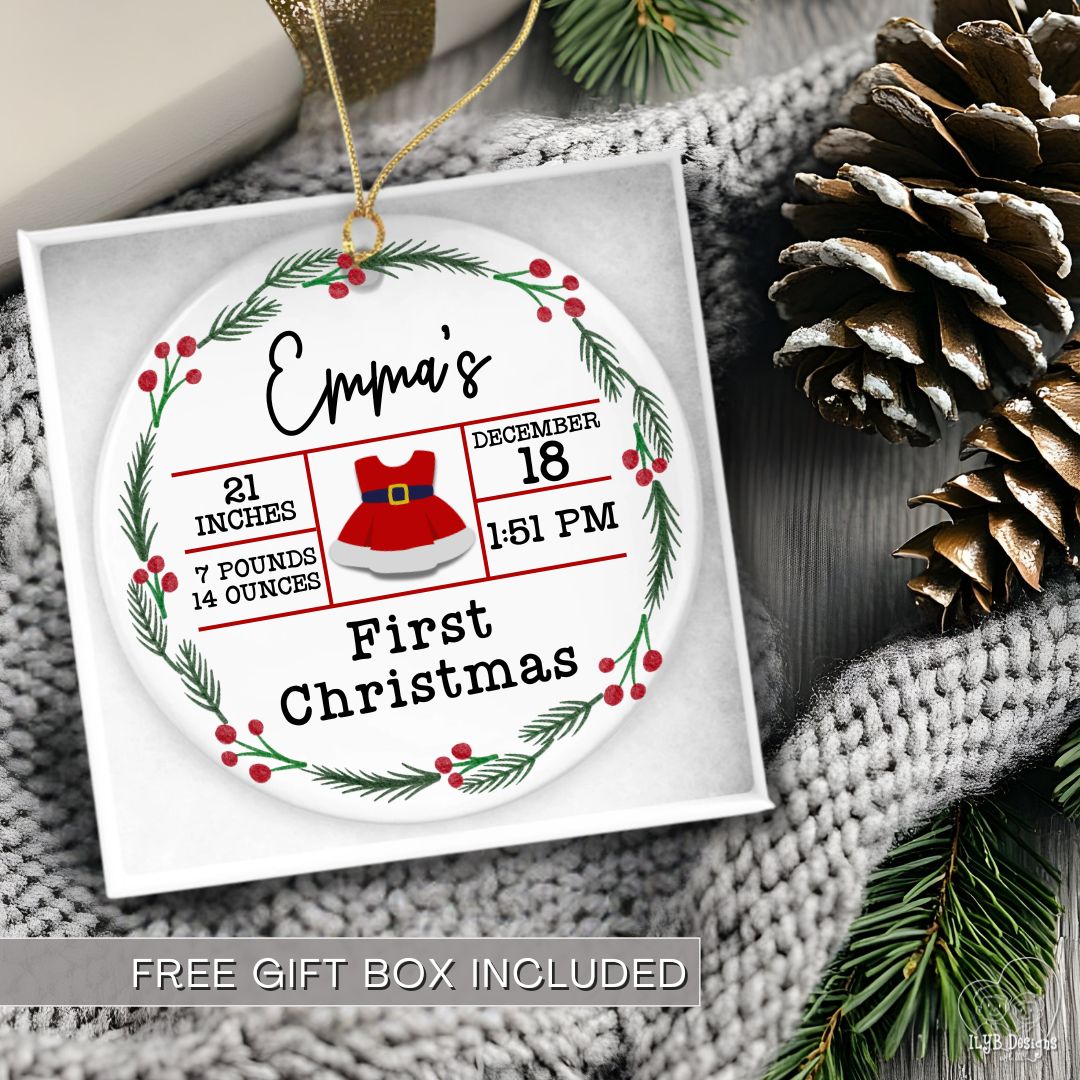 Baby Christmas Ornaments