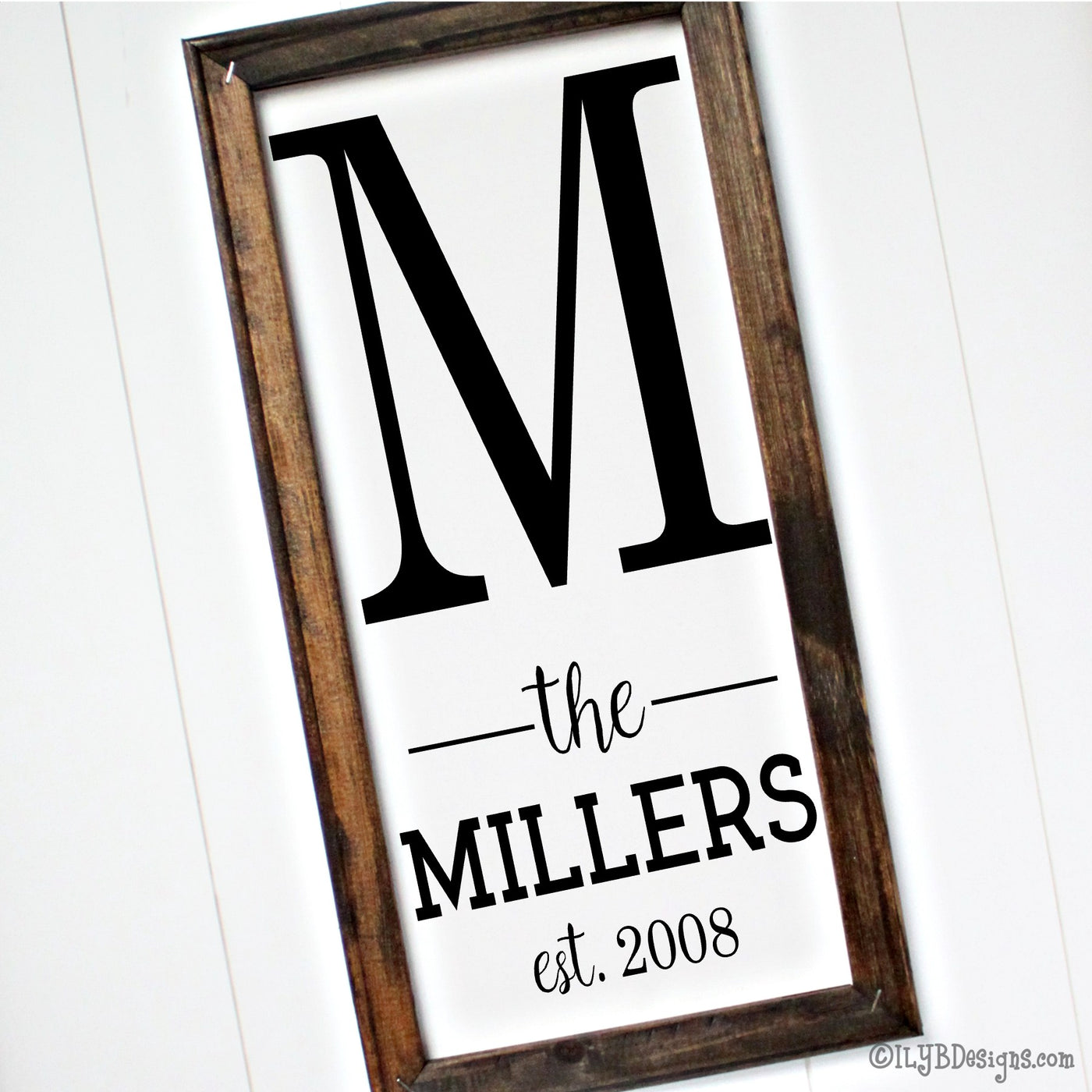Framed Canvas Signs