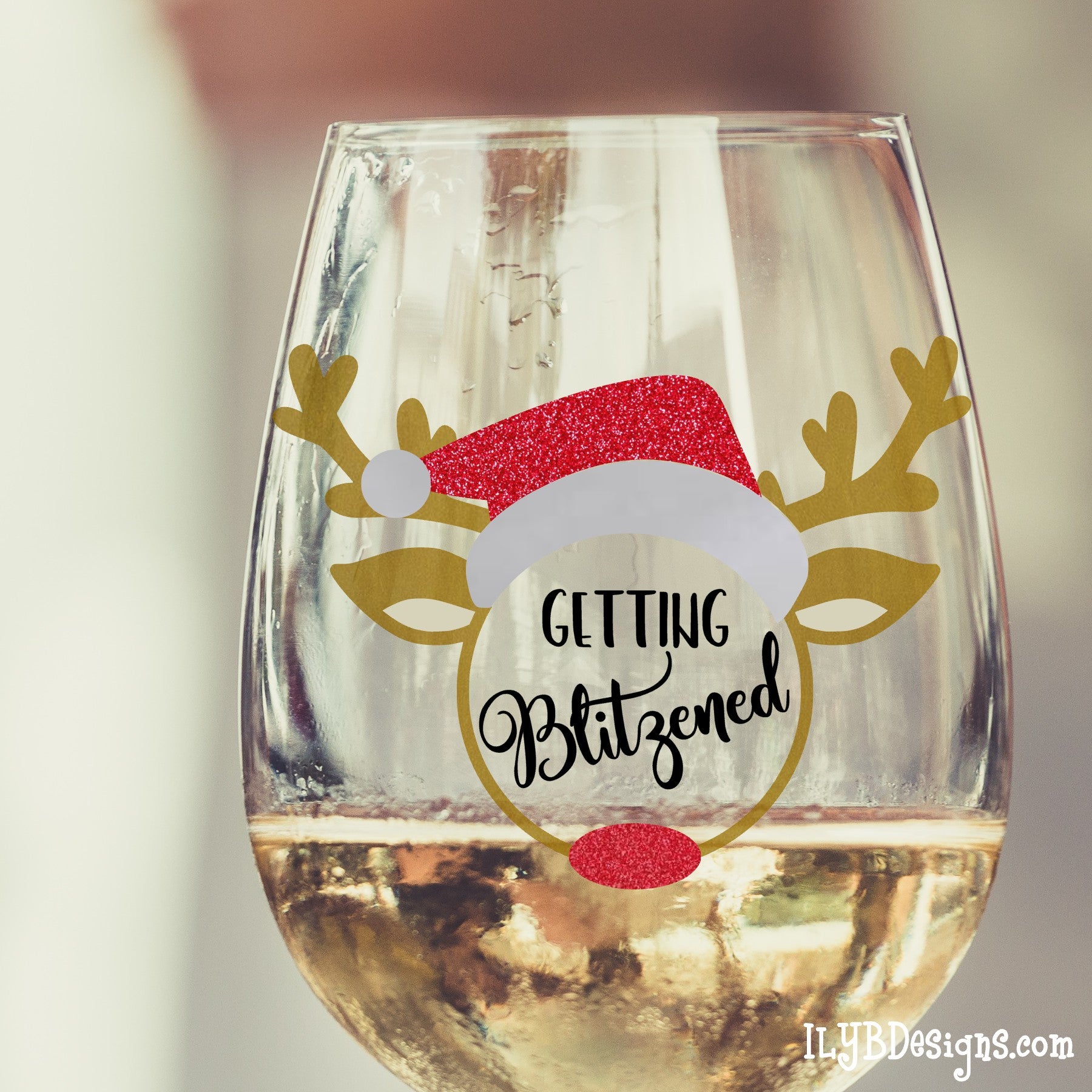 Christmas Wine Glasses