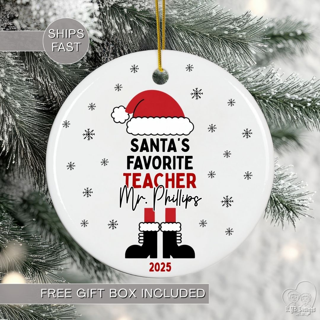 Teacher Christmas Ornaments