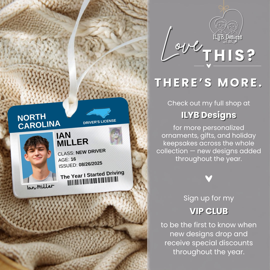 A promotional graphic showing a custom novelty driver&