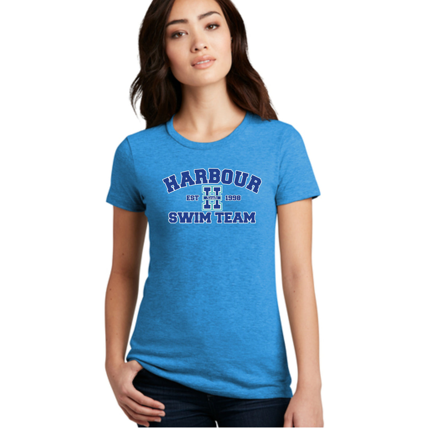 Harbour Seals women's fit crew neck shirt