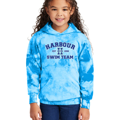 Harbour Seals tie dye hoodie