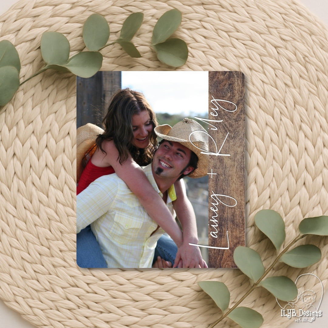 Personalized Engagement Photo Gift