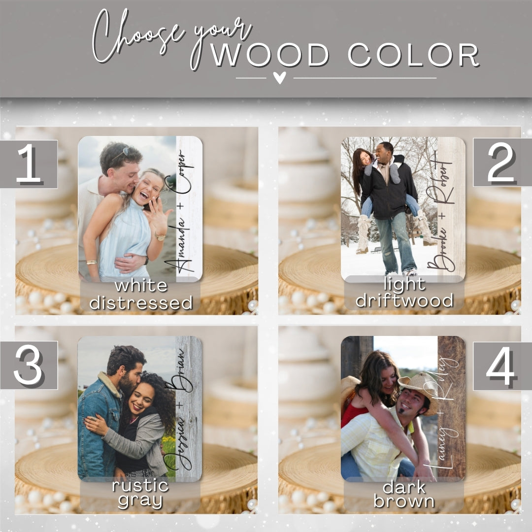 Personalized Engagement Photo Gift