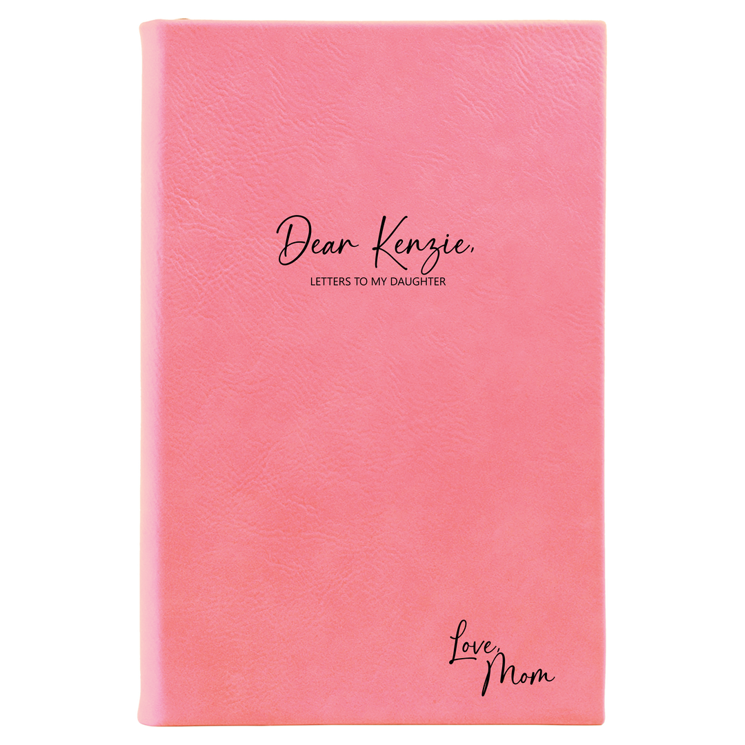 Dear Daughter Personalized Journal | Letters to My Daughter | Leatherette Journal