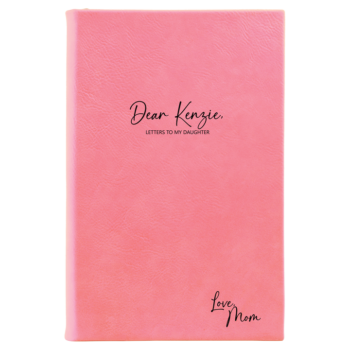 Dear Daughter Personalized Journal | Letters to My Daughter | Leatherette Journal