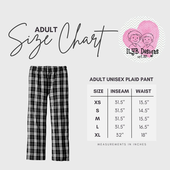 2026 South Iredell Swim Team Plaid PJ Pants