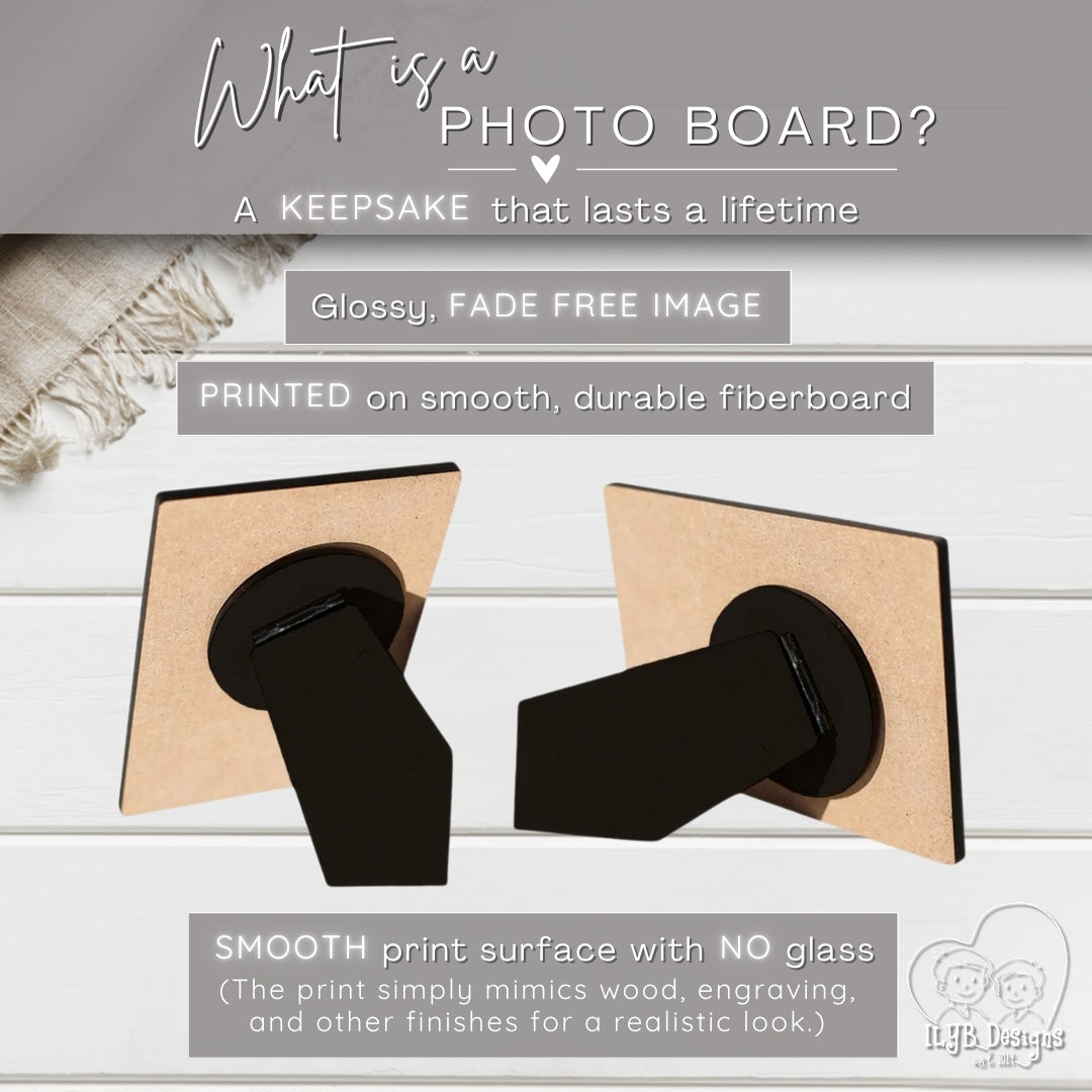 Personalized Family Name Photo Keepsake