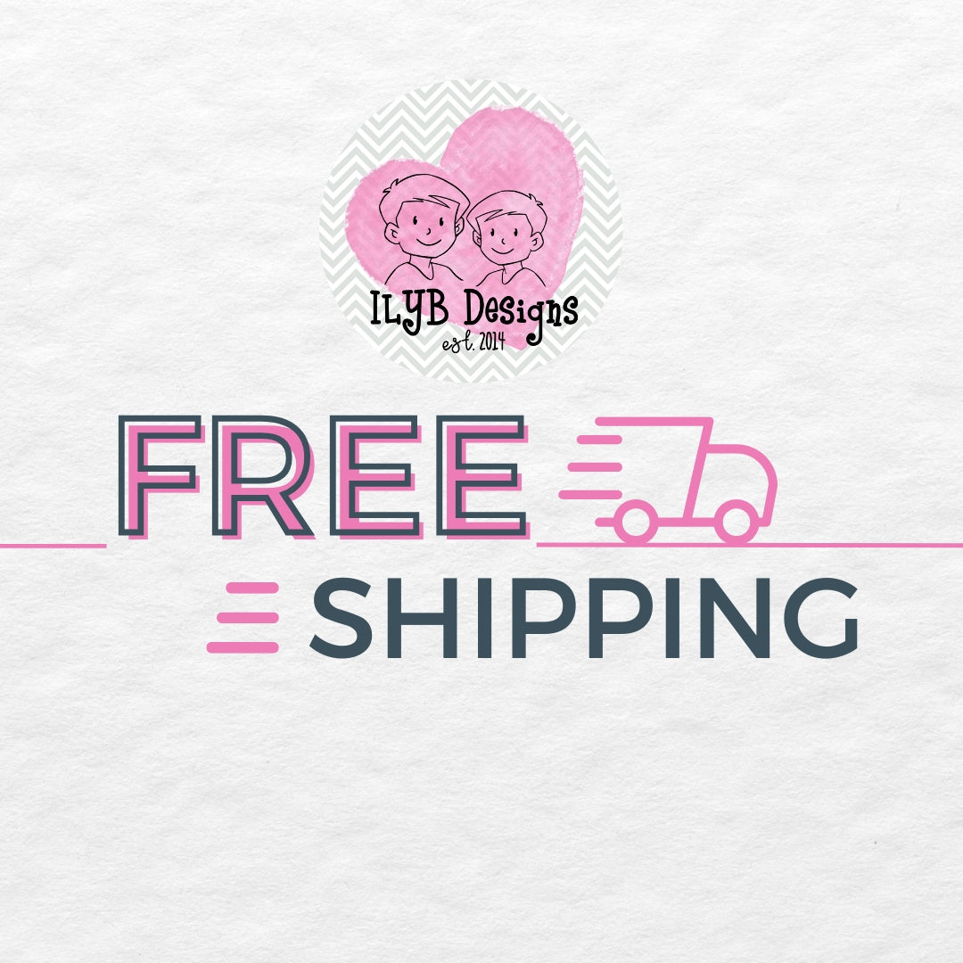Graphic: free shipping with ILYB Designs