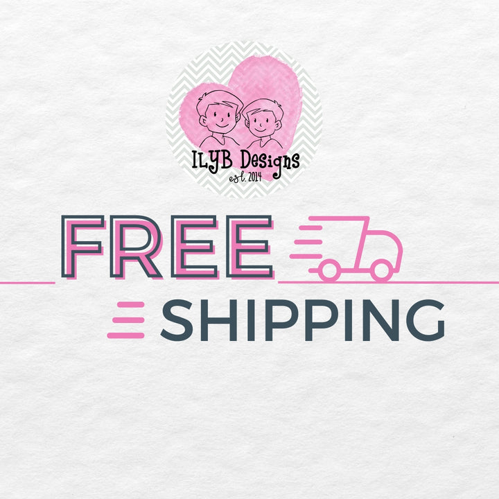 Graphic: free shipping with ILYB Designs