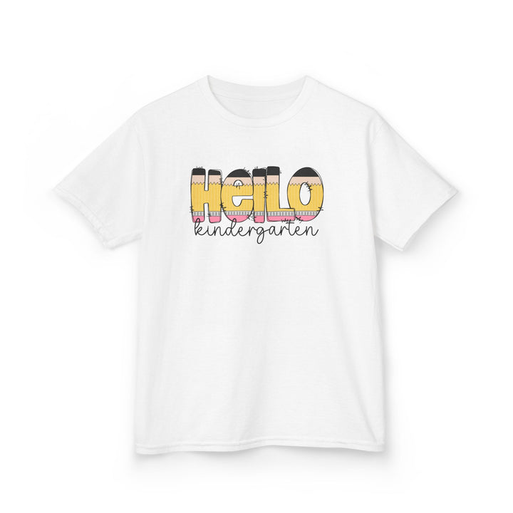 Hello Elementary School Pencil Shirt | Personalized Back to School Tee
