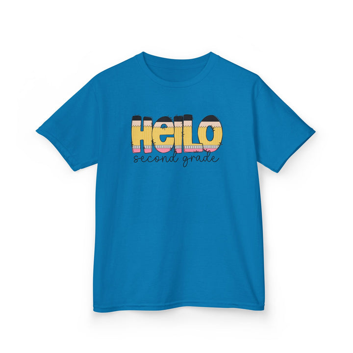 Hello Elementary School Pencil Shirt | Personalized Back to School Tee