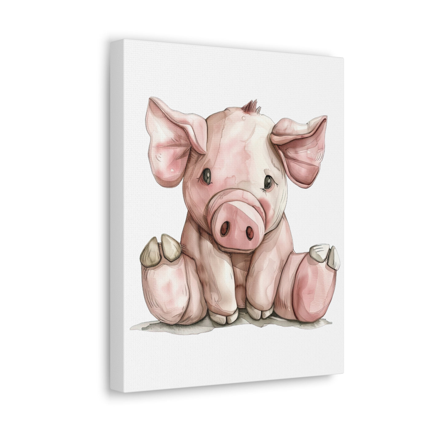 Farm Animals Nursery Wall Art | Set of 3 Canvas Gallery Wraps