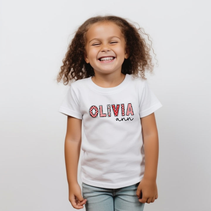 Personalized YOUTH Valentine Name Shirt