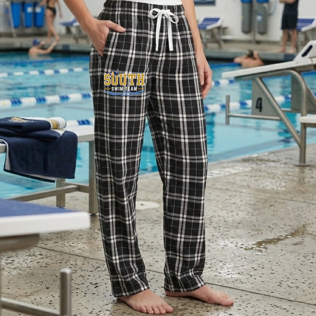 2026 South Iredell Swim Team Plaid PJ Pants