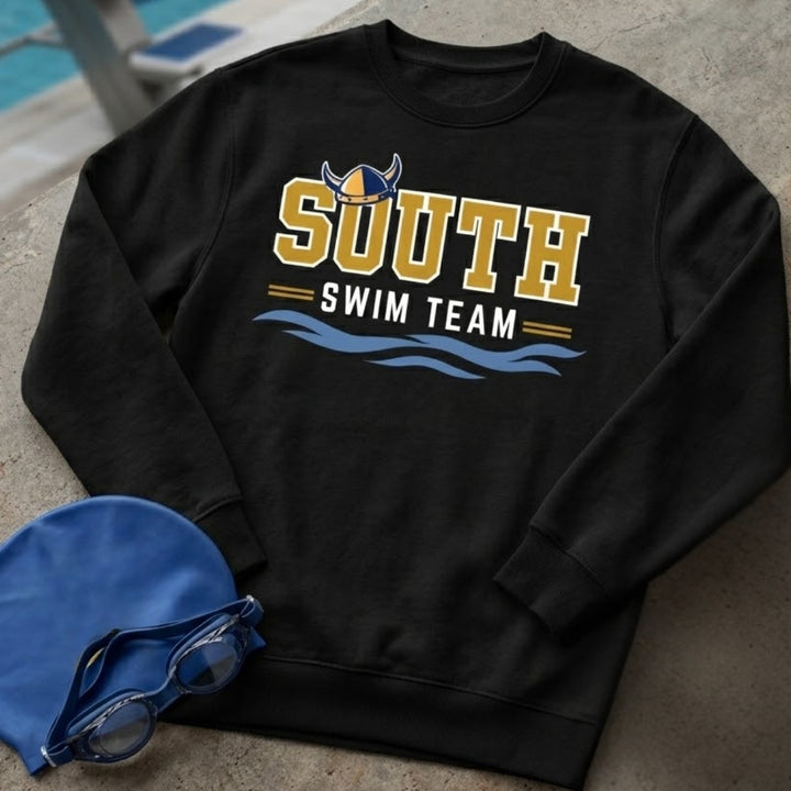 2026 South Iredell Swim Team Crew Neck Sweatshirt | YOUTH &amp; ADULT