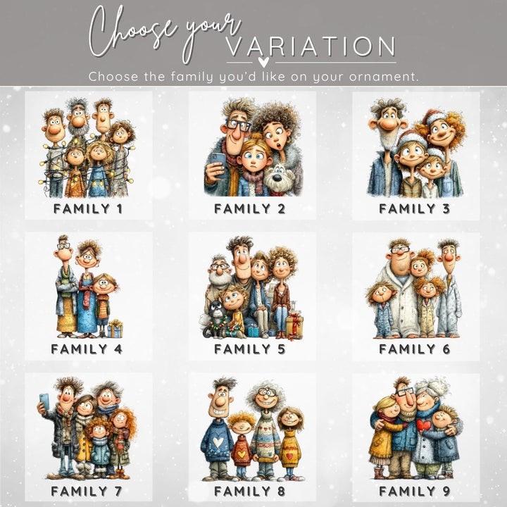 Together is the Best Place to be This Christmas Ornament Personalized | Funny Family Ornament