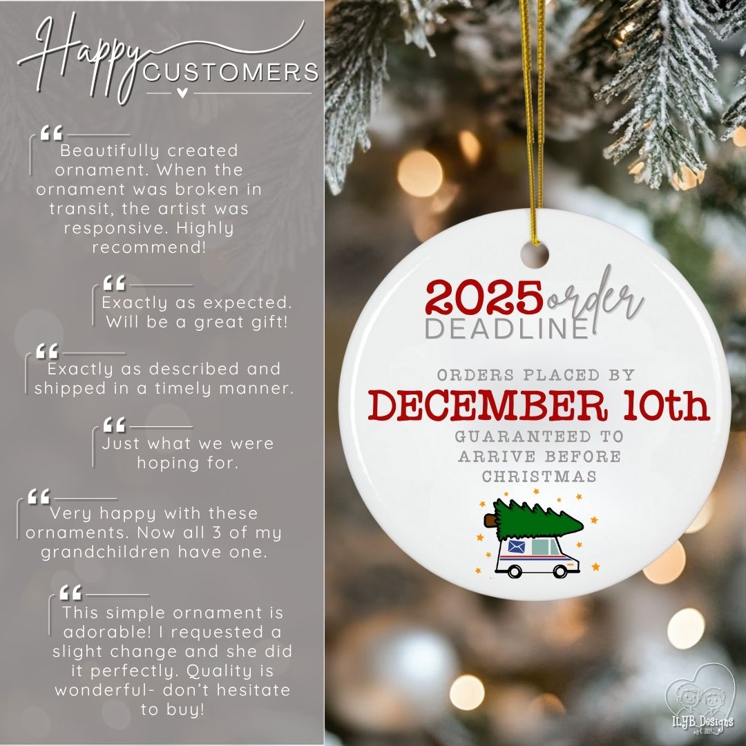 Together is the Best Place to be This Christmas Ornament Personalized | Funny Family Ornament