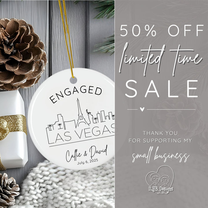 50% off limited time sale, no code needed. Thank you for supporting my small business. ILYB Designs logo on bottom.