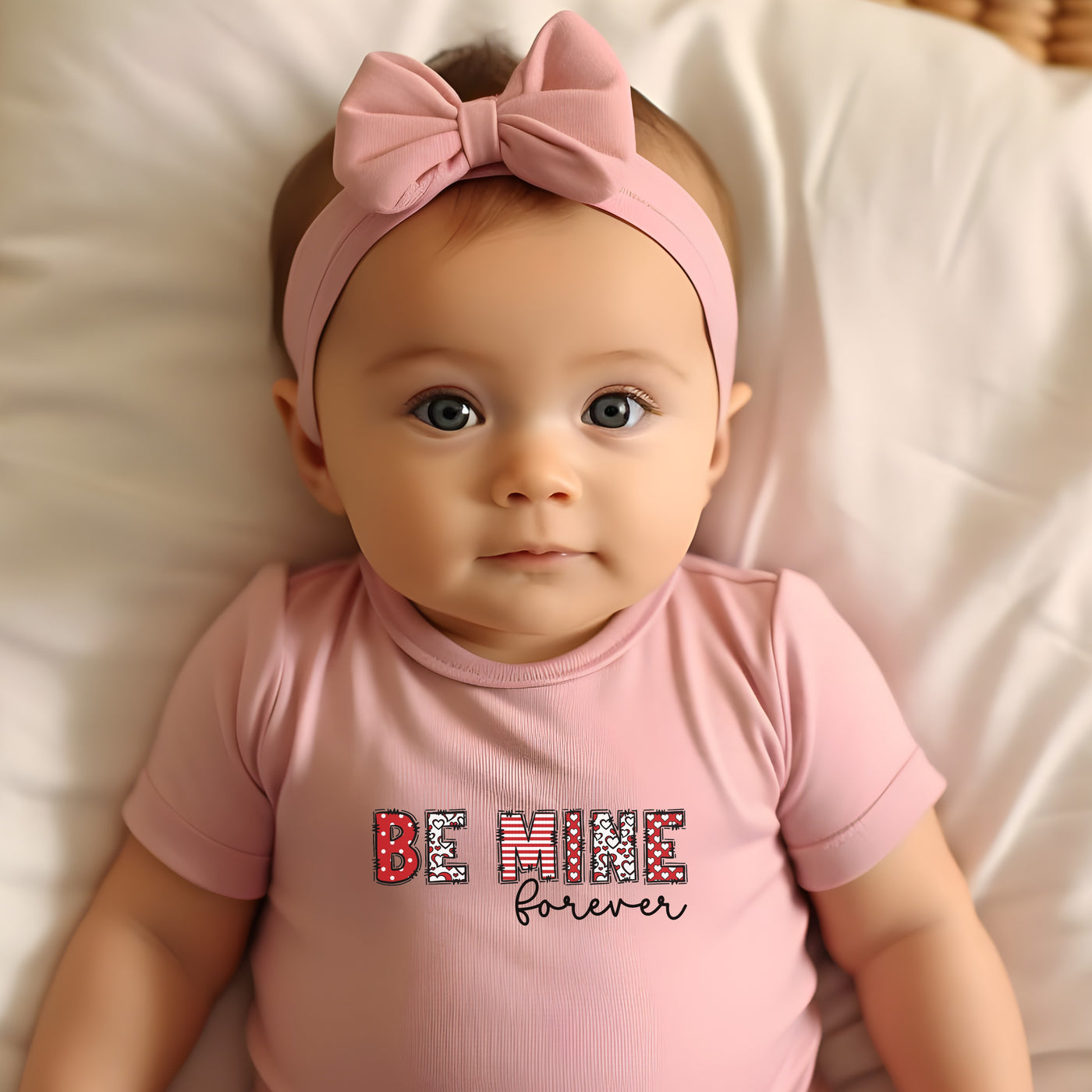 Be Mine Forever Valentine's Day Infant Bodysuit